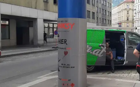 Individuelle Metallverkleidung für Ausstellung von Schlosserei Knopfhart